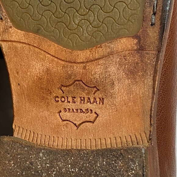 Cole Haan Brown Leather Penny Loafers Men\'s 8M Classic Slip On main image 4